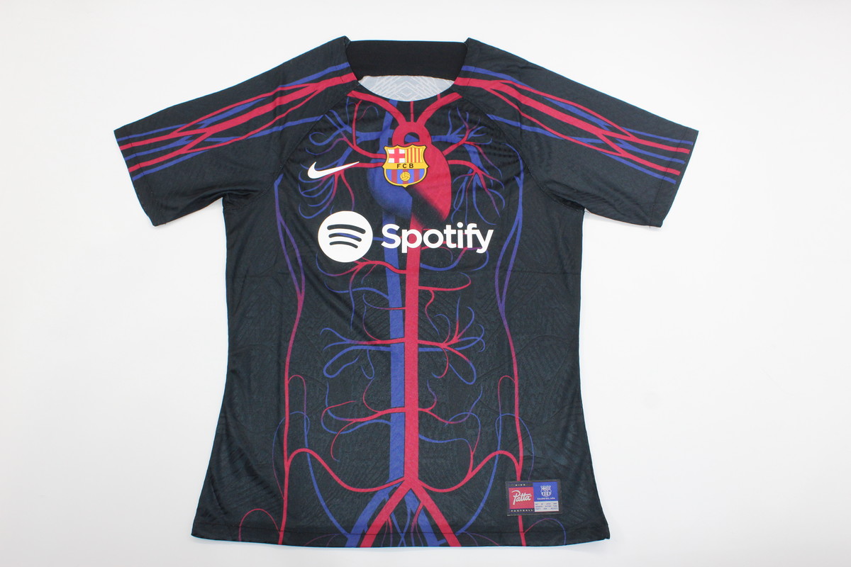 AAA Quality Barcelona 23/24 Special Black/Blue/Red(Player)